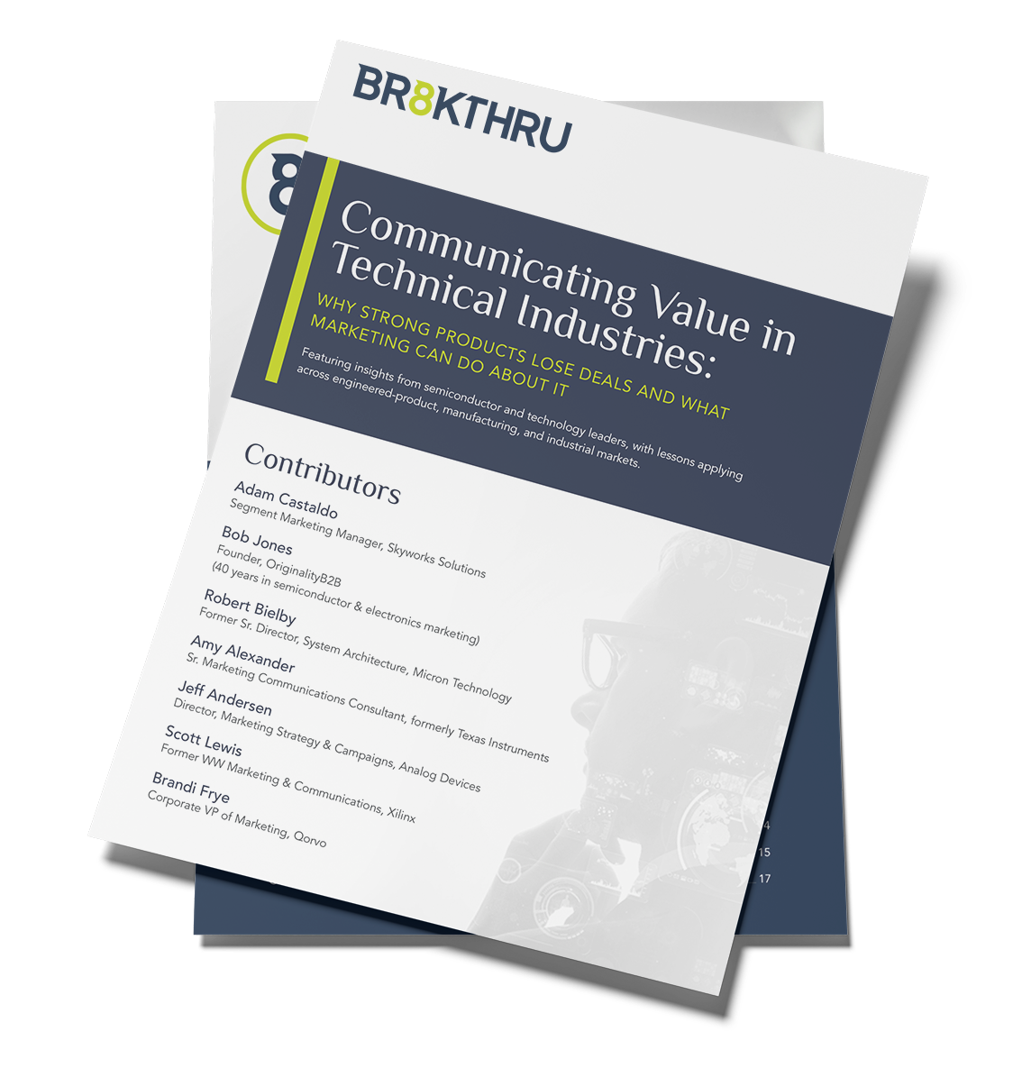 Communicating Value in Technical Industries whitepaper preview